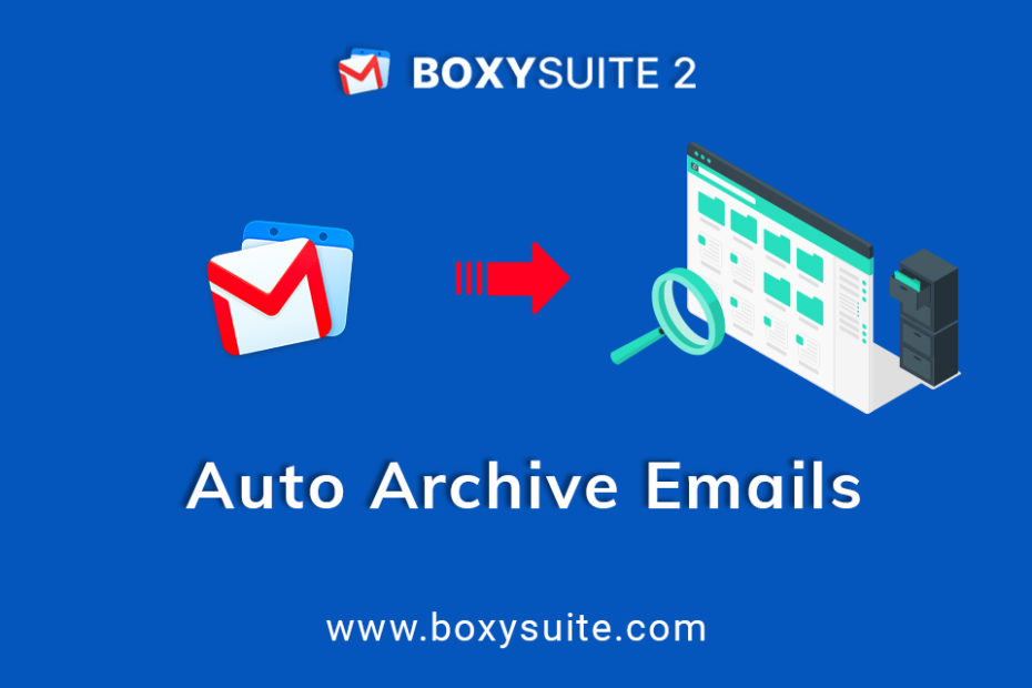 archive gmail emails for mac